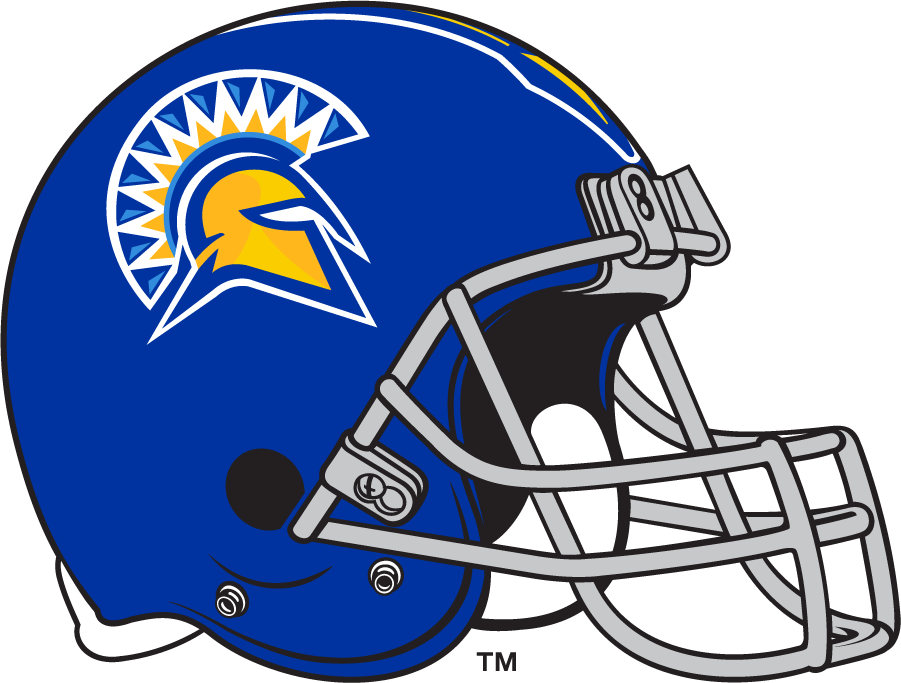 San Jose State Spartans 2014-2018 Helmet Logo DIY iron on transfer (heat transfer)
